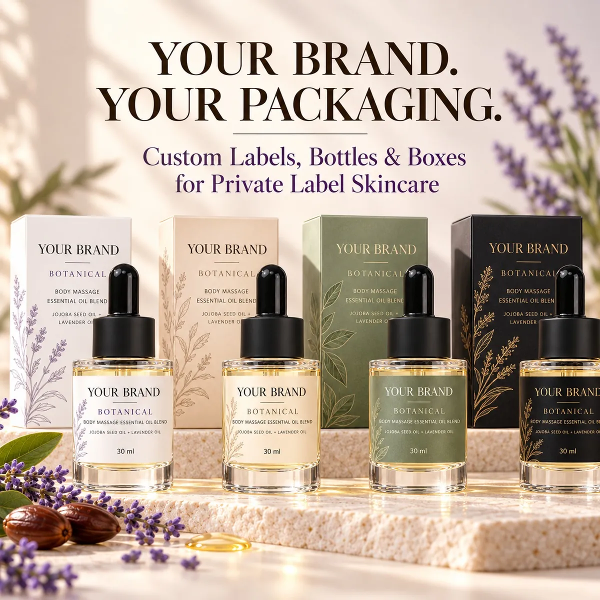 Botanical Body Massage Oil: massage oil