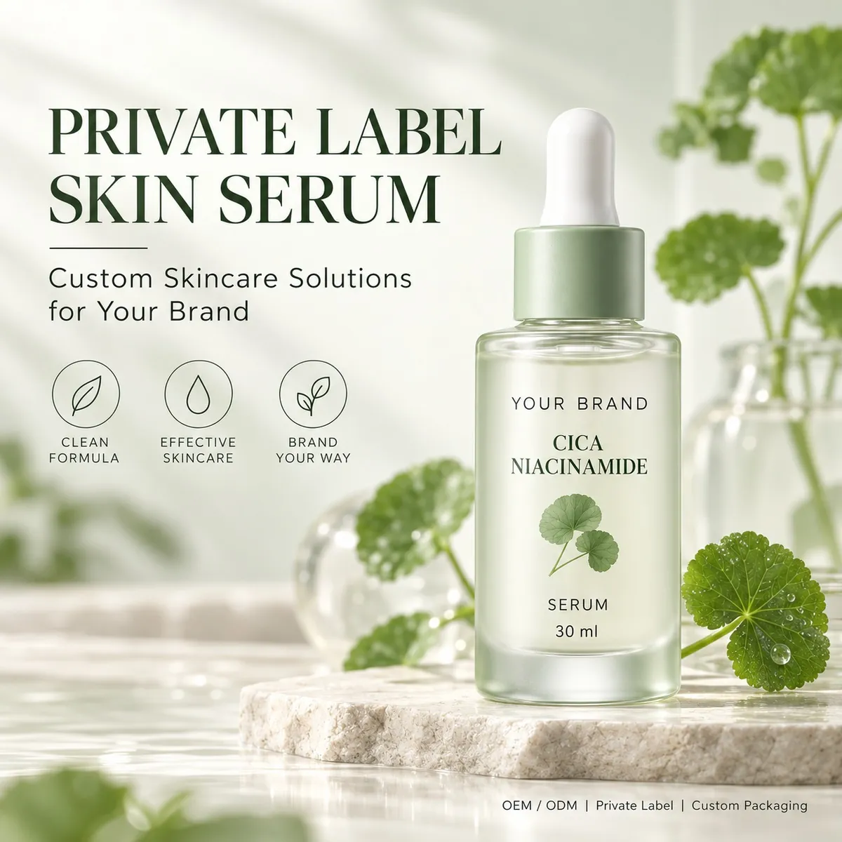 Cica & Niacinamide 3-Piece Set: set