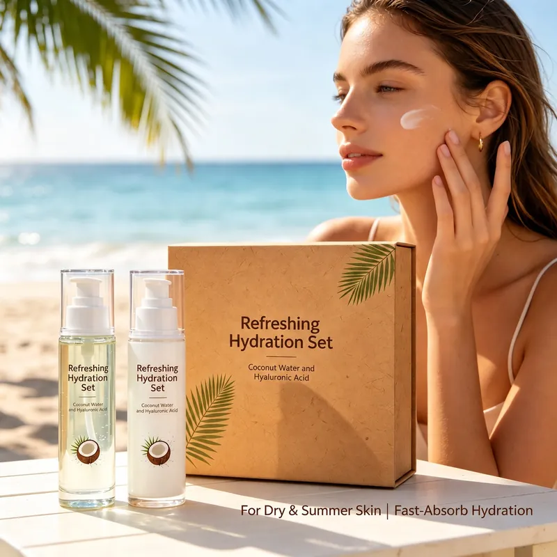 Coconut Water & Hyaluronic Hydration Set