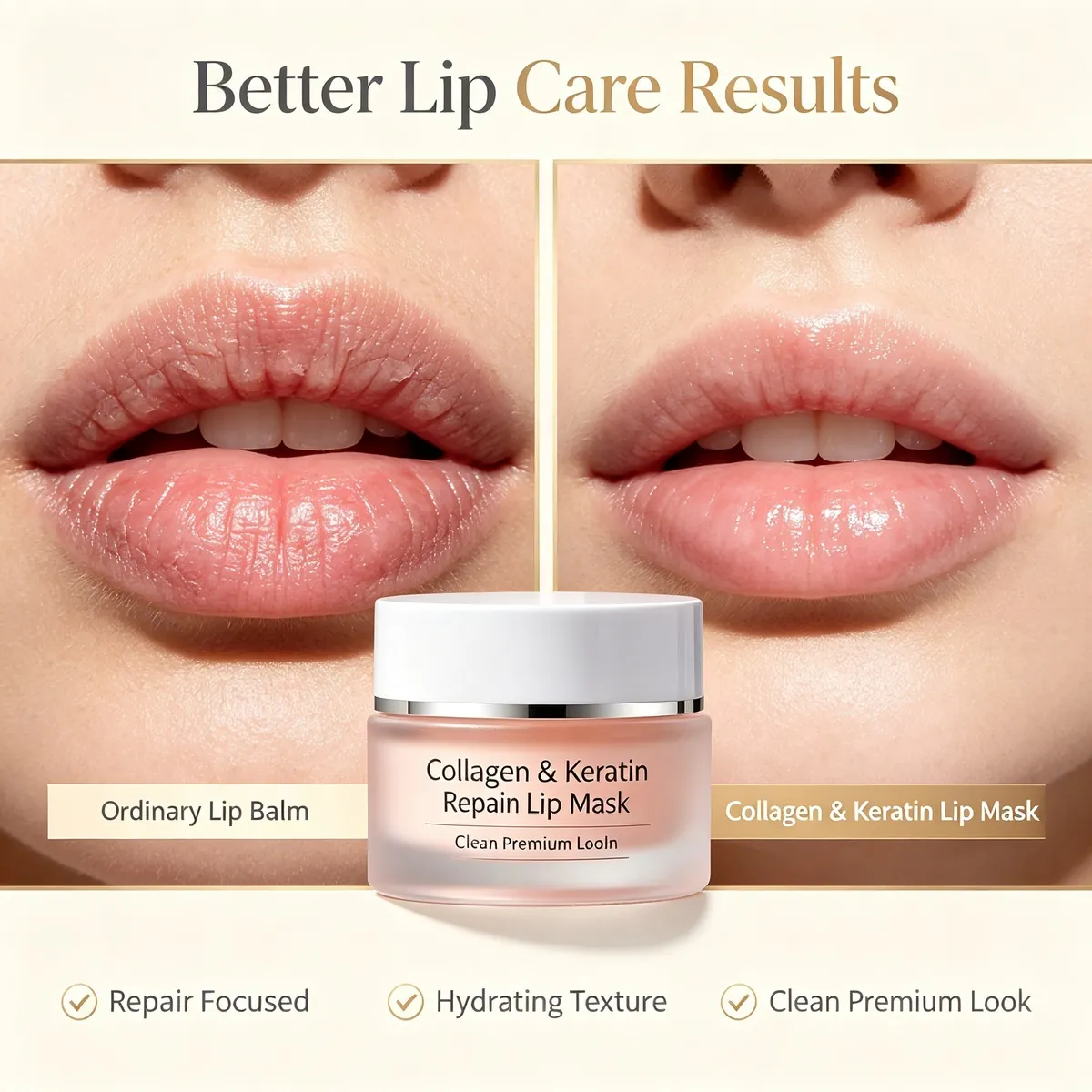 Collagen & Keratin Lip Mask: lip mask, 20 g