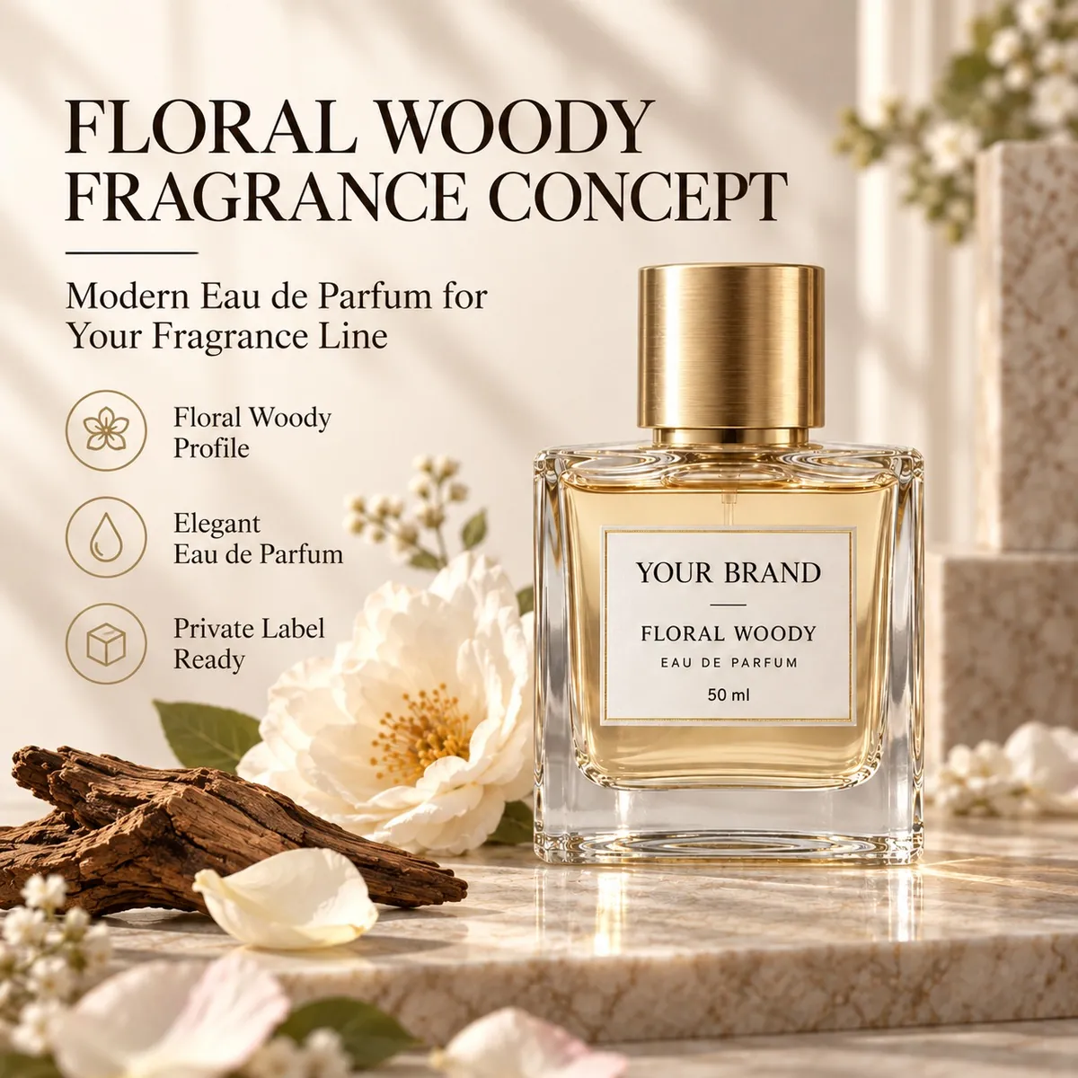 Floral Woody Eau de Parfum: eau de parfum, 30 ml
