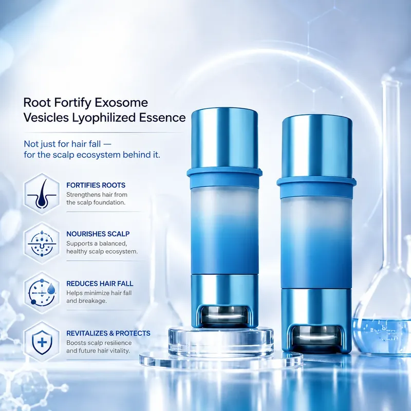 Hop Exosome Scalp Essence — Root Fortify, 7 Sets: scalp essence, (300 mg + 6 ml) × 7 per box