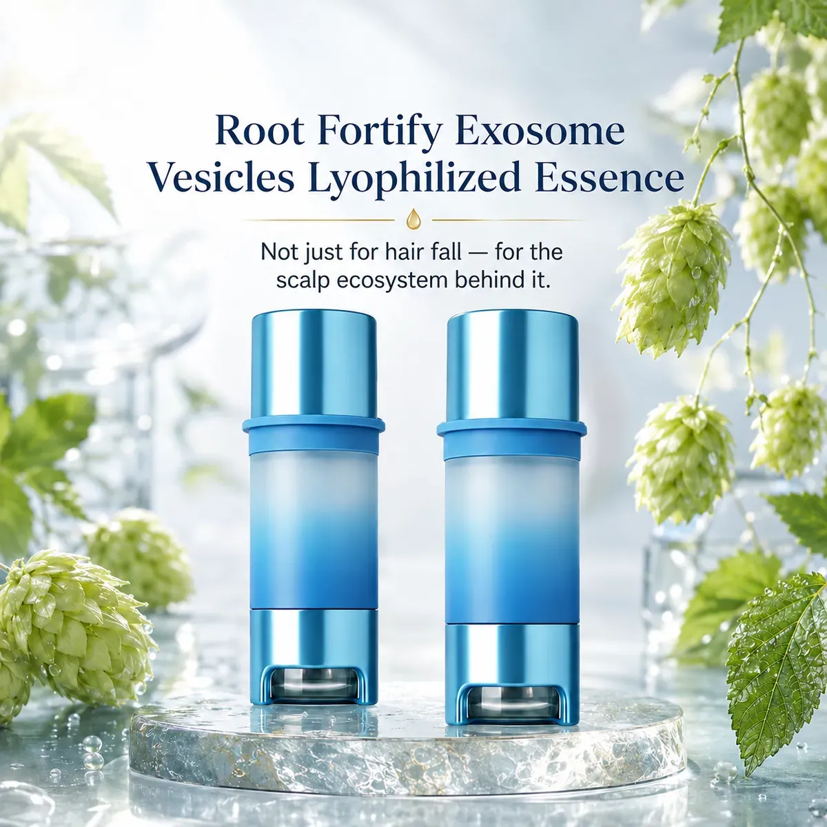 Hop Exosome Scalp Essence — Root Fortify, 7 Sets: scalp essence, (300 mg + 6 ml) × 7 per box