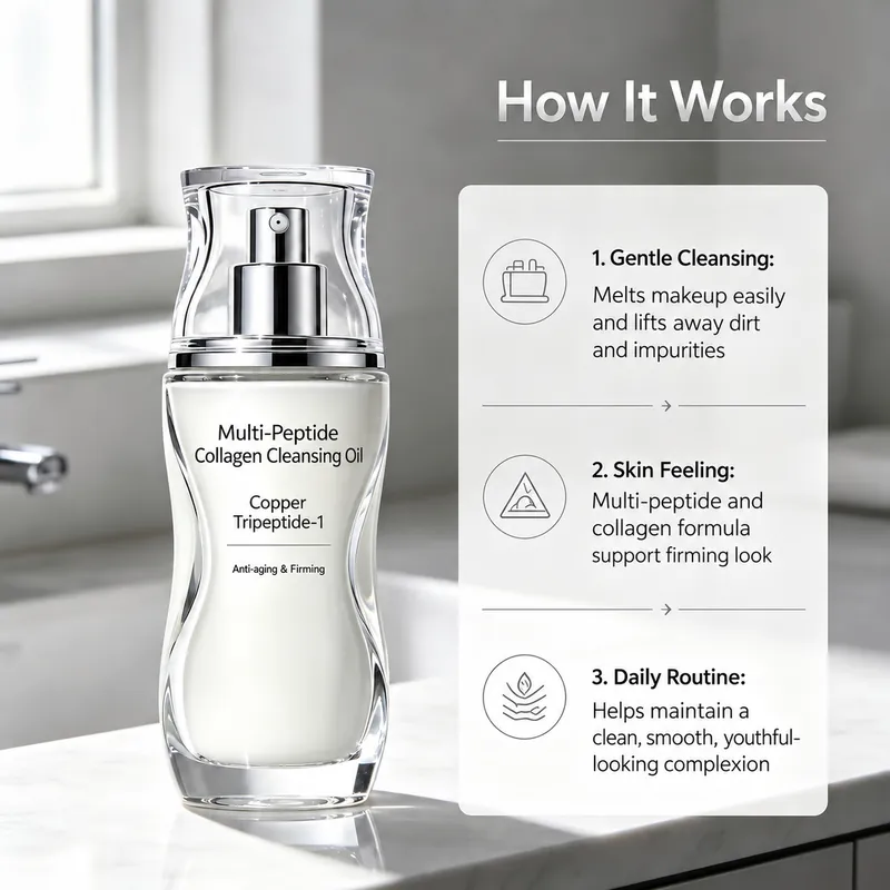 Multi-Peptide Collagen Cleansing Oil: cleansing oil