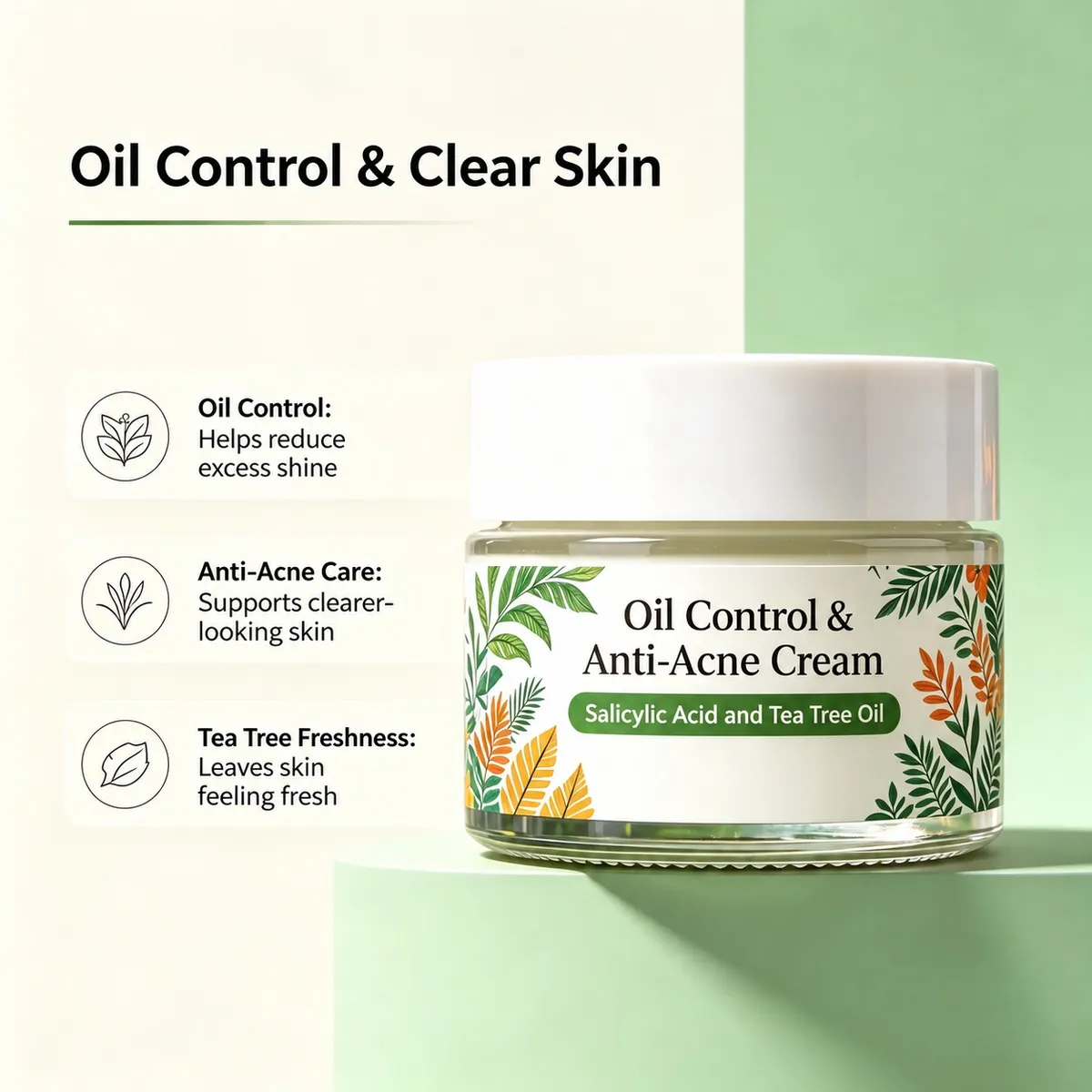 Salicylic Acid & Tea Tree Clarifying Cream: cream, 50 g