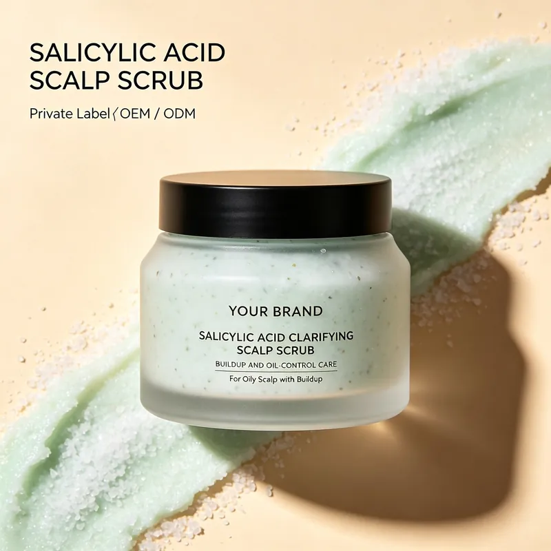 Salicylic Acid Clarifying Scalp Scrub: scrub