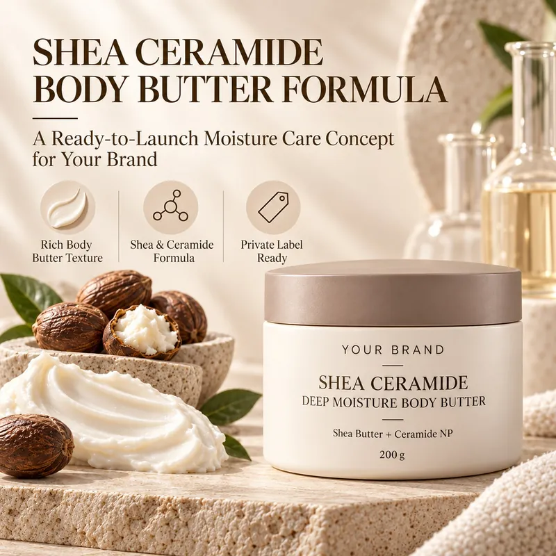 Shea & Ceramide Body Butter: body butter