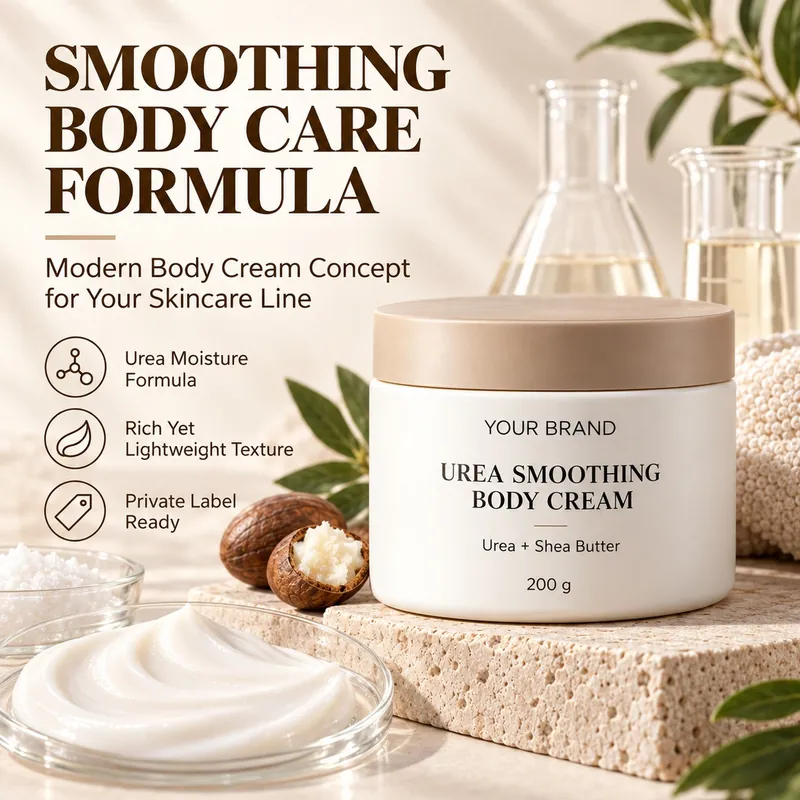 Urea Smoothing Body Cream: body cream