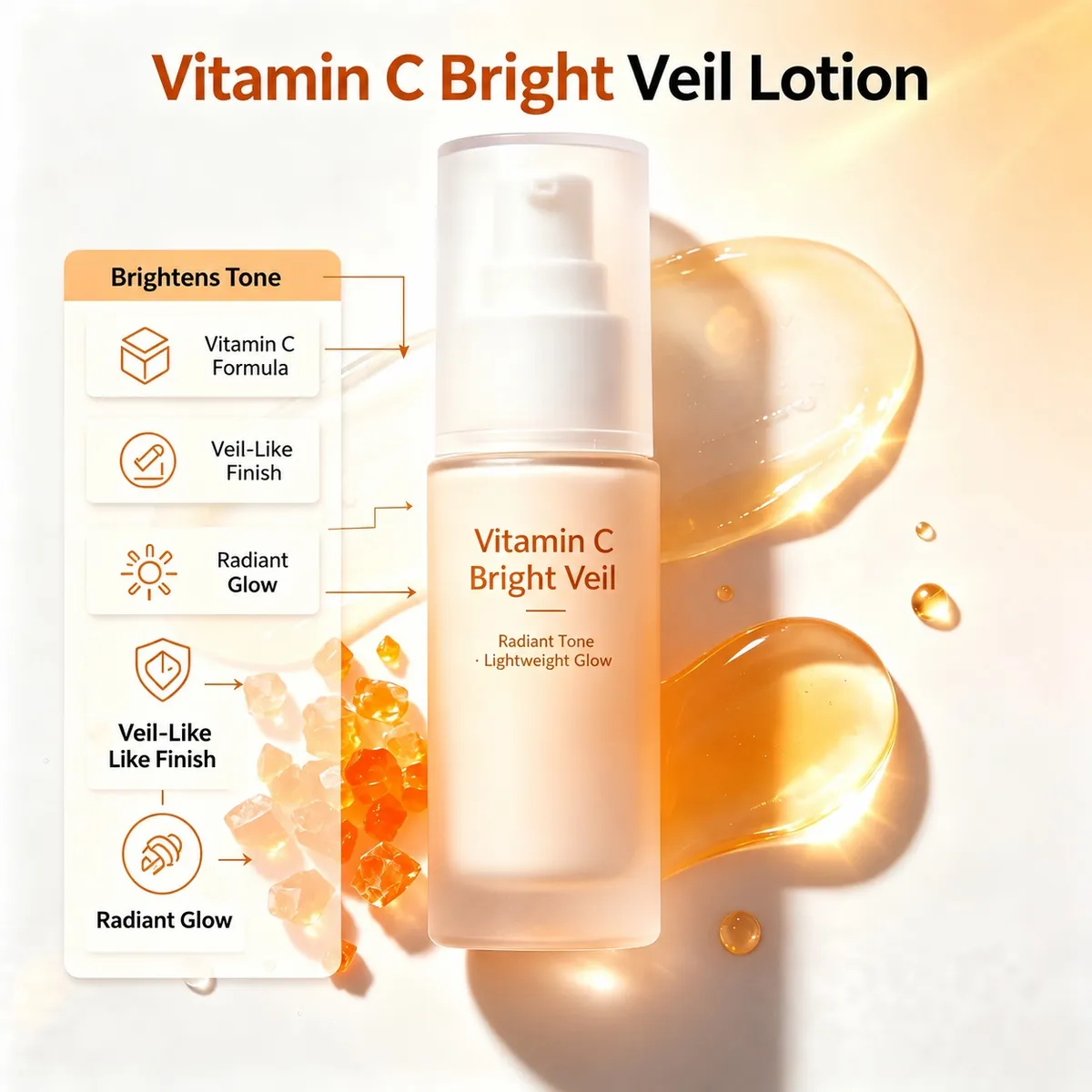 Vitamin C Bright Veil Lotion: lotion, 100 g